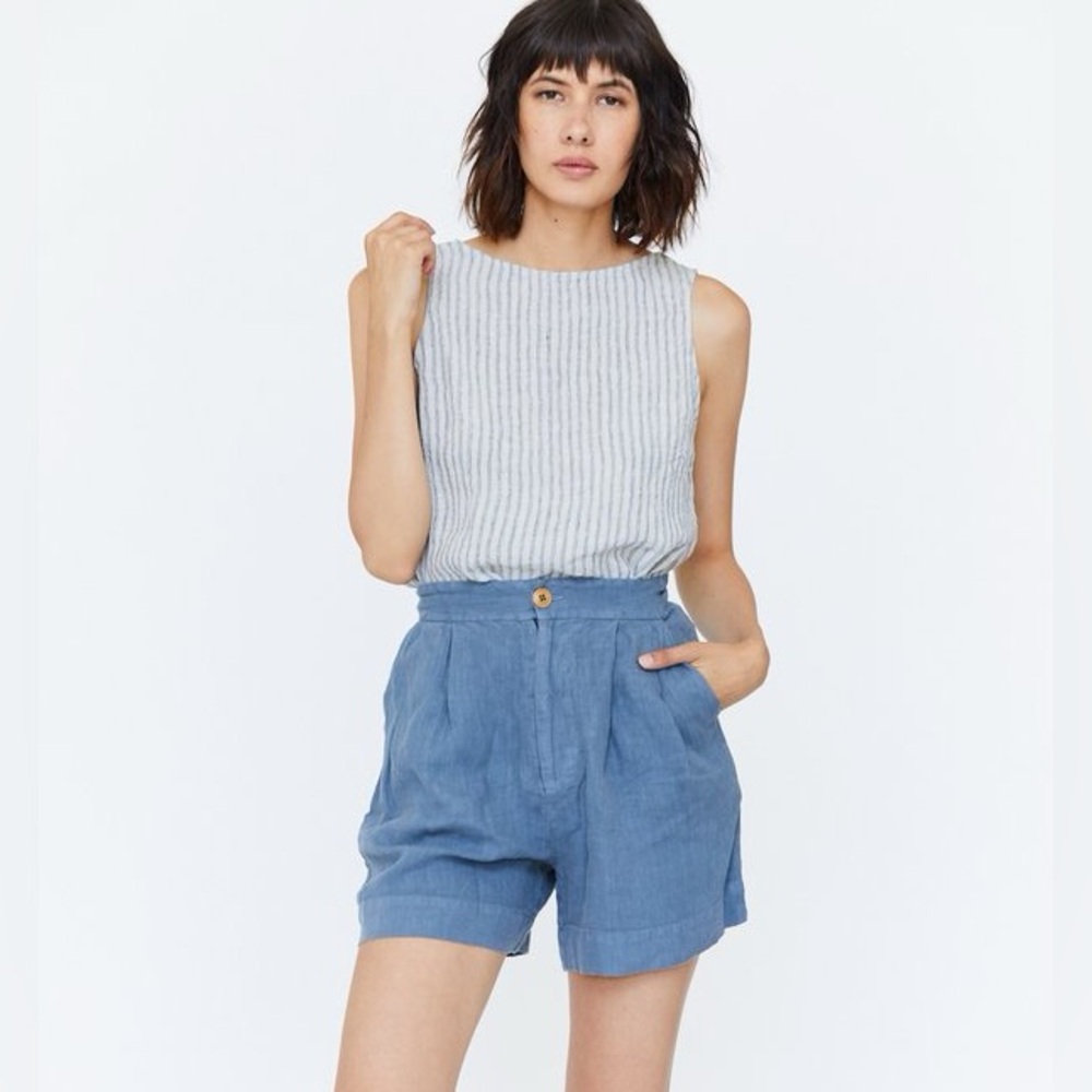 Esby Penny Shorts in Ocean Blue